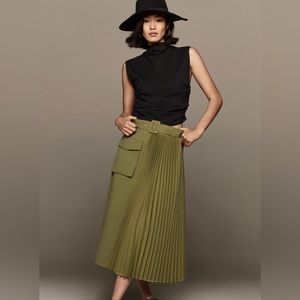 Mare Mare x Anthropologie Pleated Cargo Skirt
